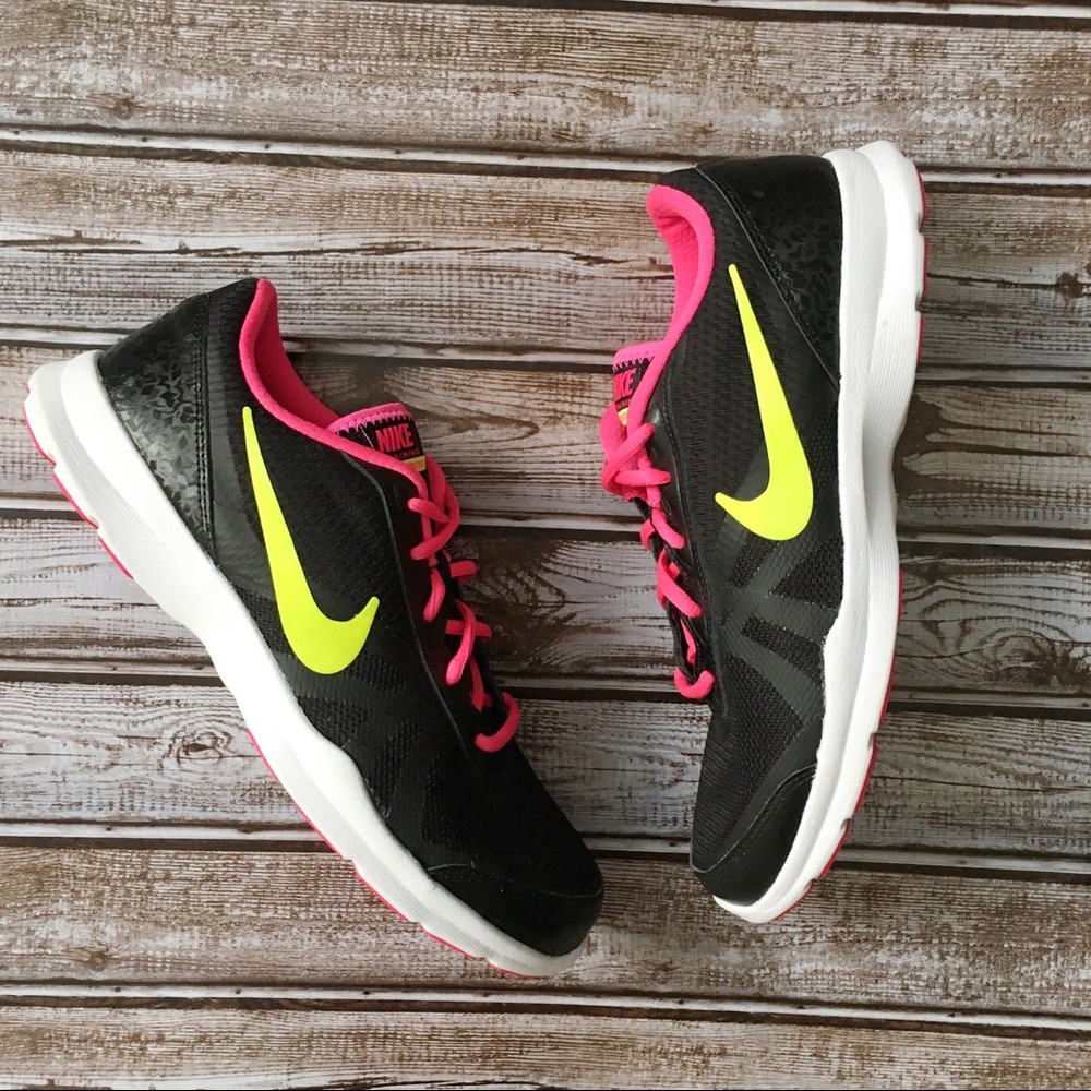 Nike Core Motion TR 2 Black/Pink/Neon Yellow